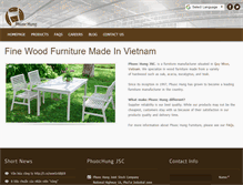 Tablet Screenshot of phuochung.com